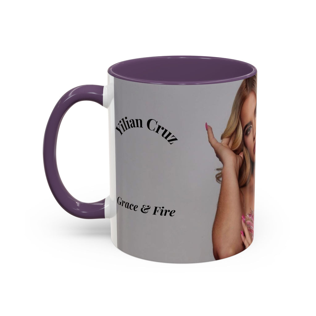 Personalized Glam Photo Mug — Custom Portrait with Name | Yilian Cruz