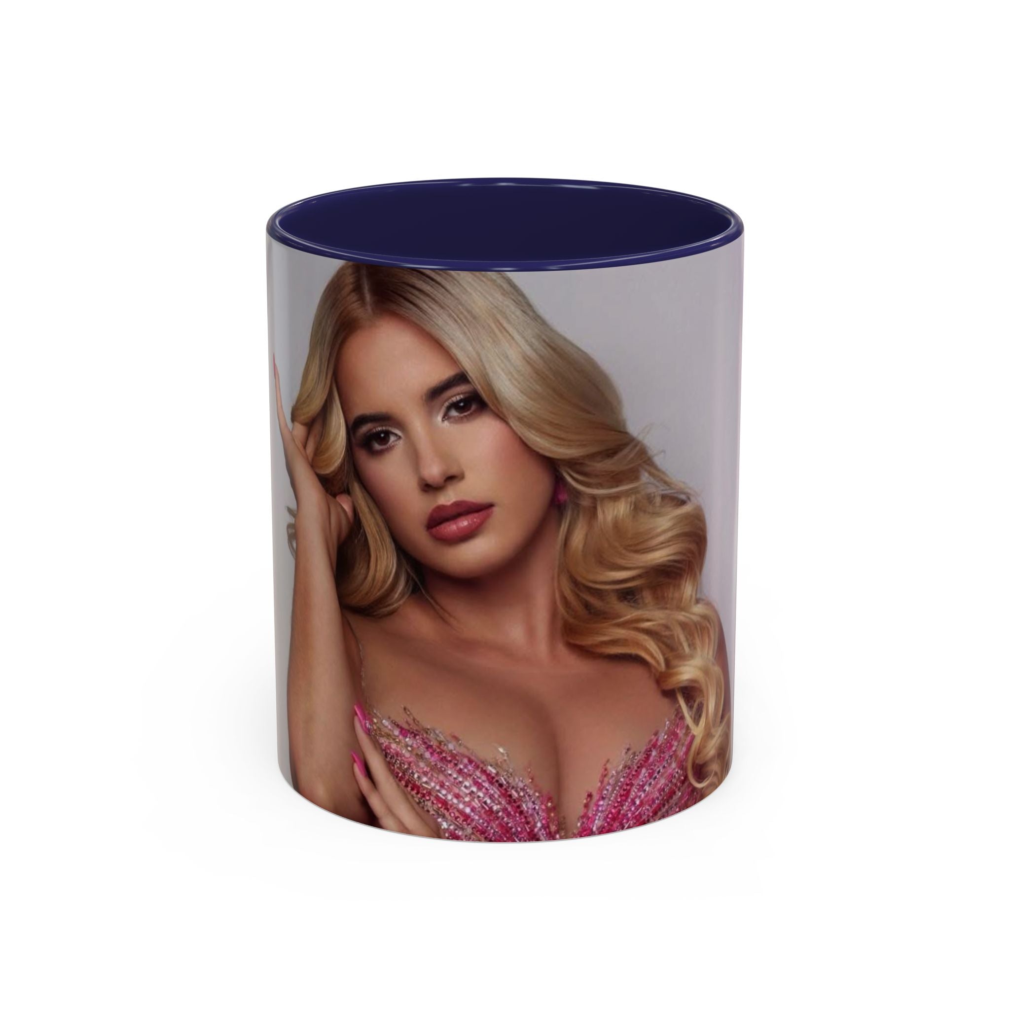 Personalized Glam Photo Mug — Custom Portrait with Name | Yilian Cruz