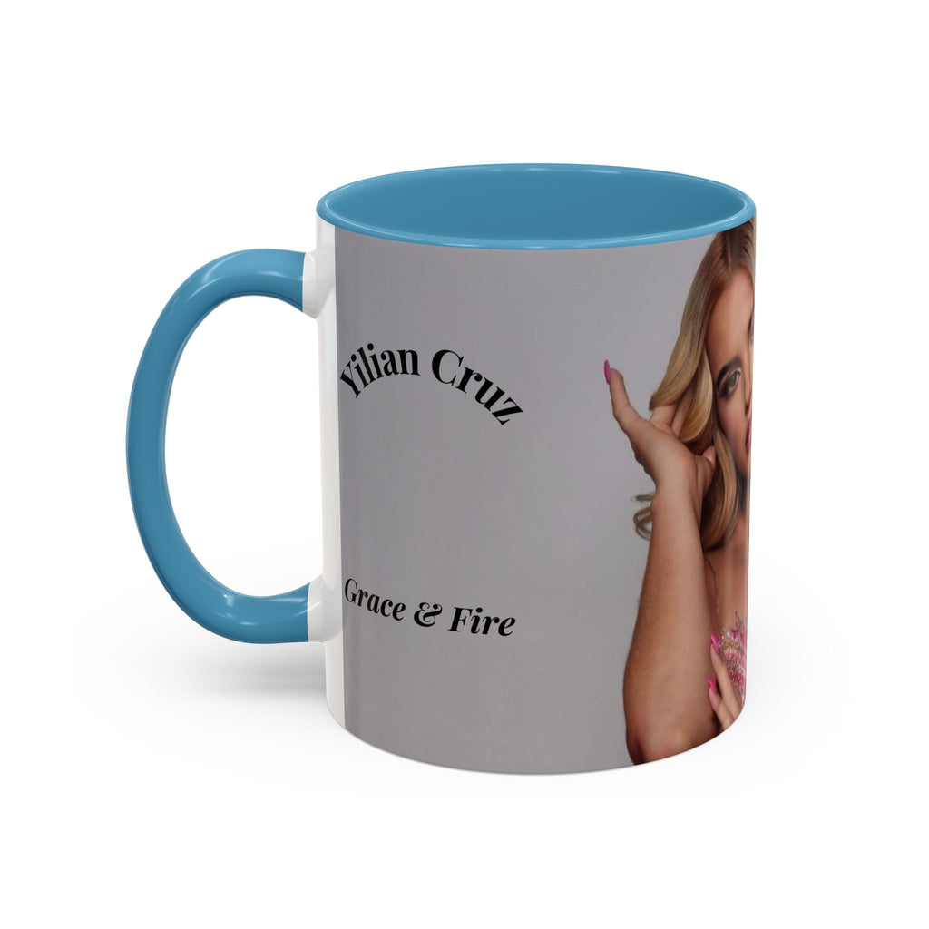 Personalized Glam Photo Mug — Custom Portrait with Name | Yilian Cruz
