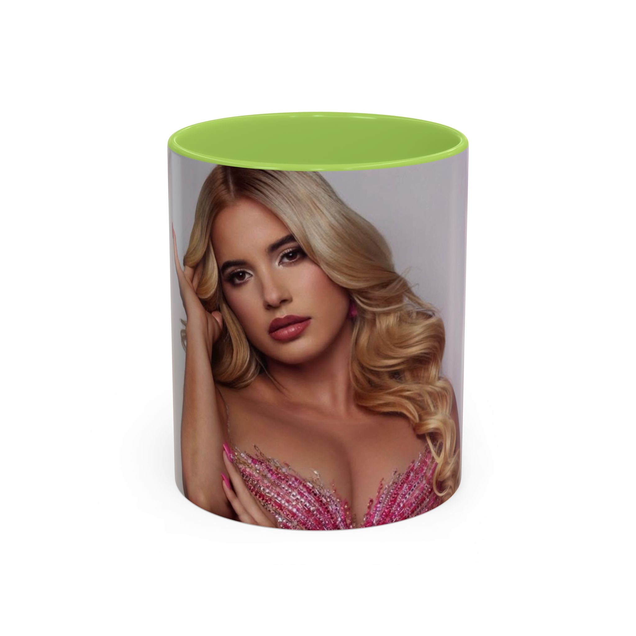 Personalized Glam Photo Mug — Custom Portrait with Name | Yilian Cruz