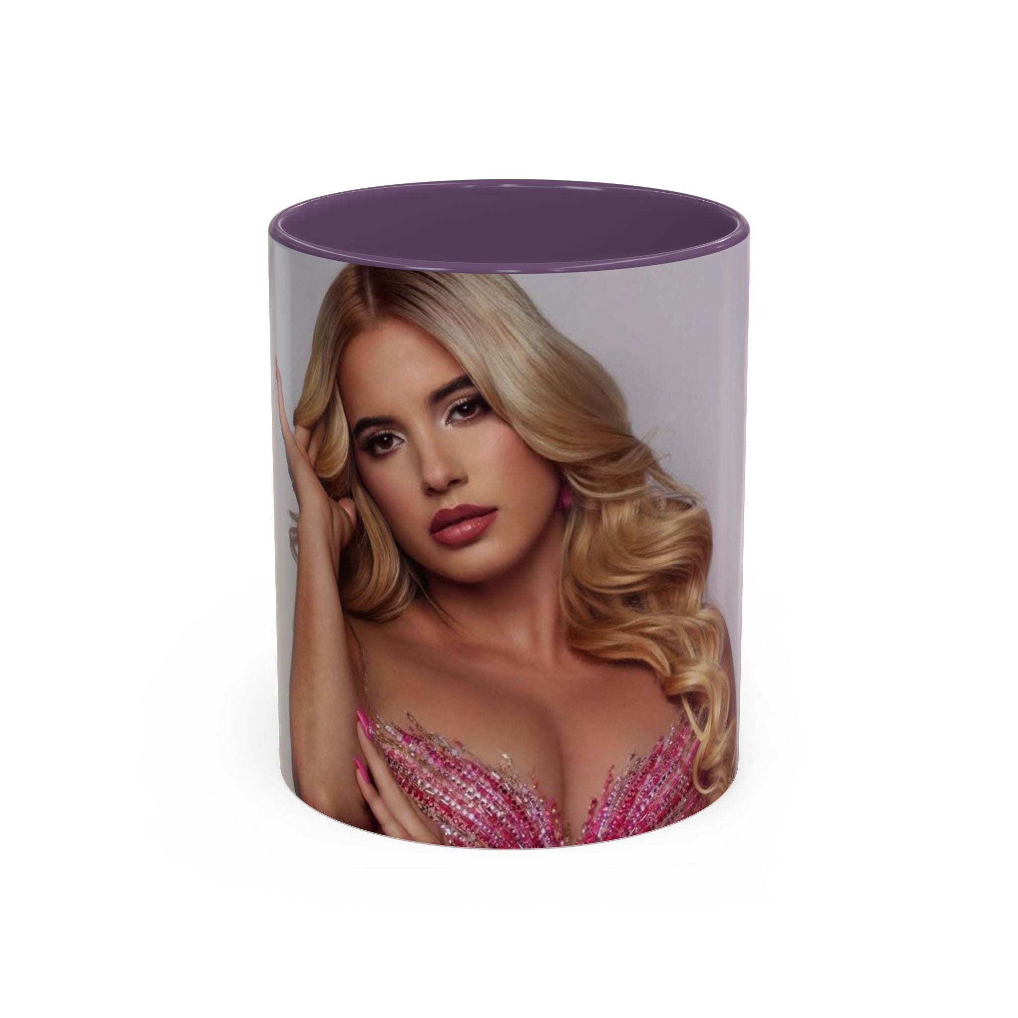 Personalized Glam Photo Mug — Custom Portrait with Name | Yilian Cruz