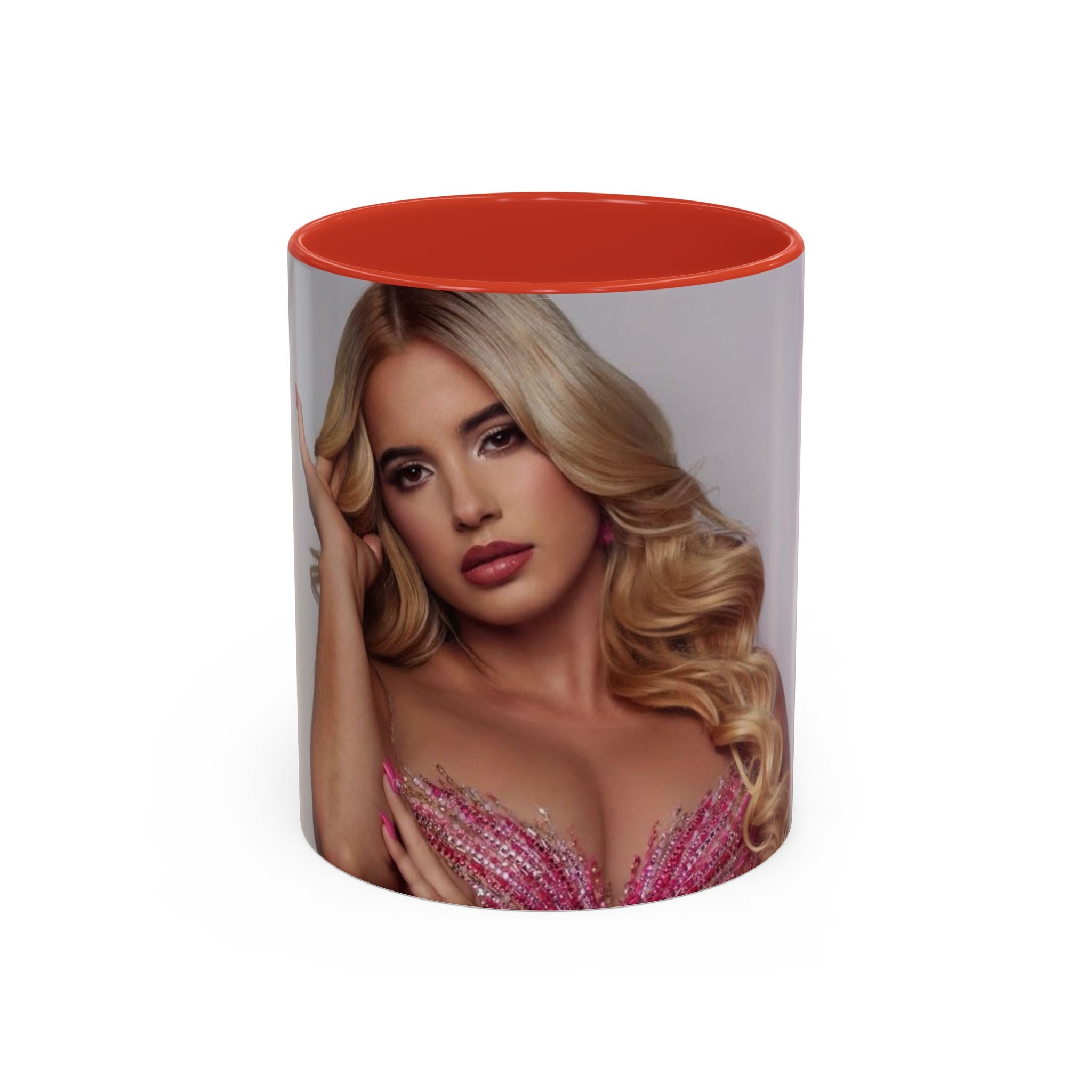 Personalized Glam Photo Mug — Custom Portrait with Name | Yilian Cruz