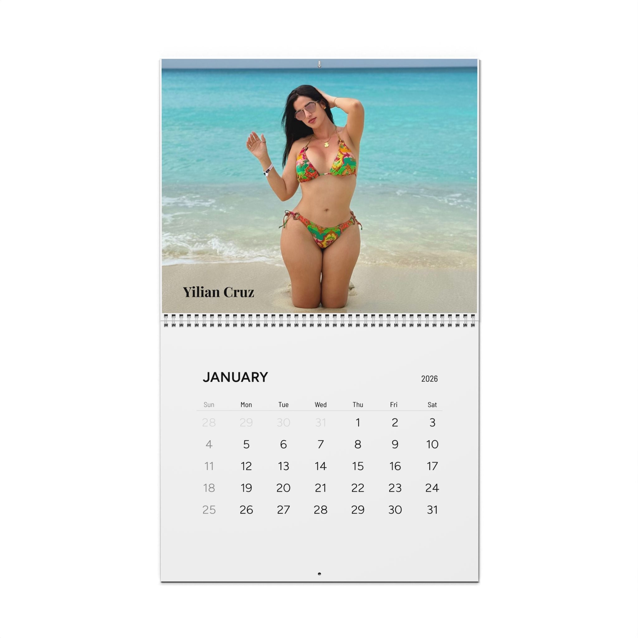 Yilian Cruz 2026 Calendar – Limited Edition