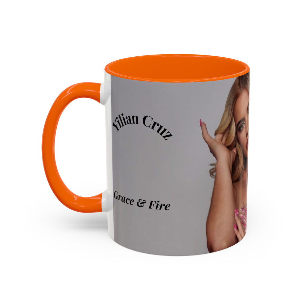 Personalized Glam Photo Mug — Custom Portrait with Name | Yilian Cruz