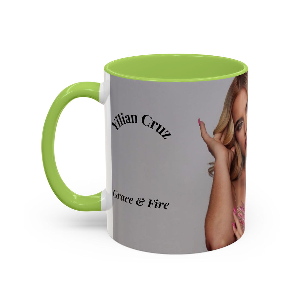 Personalized Glam Photo Mug — Custom Portrait with Name | Yilian Cruz