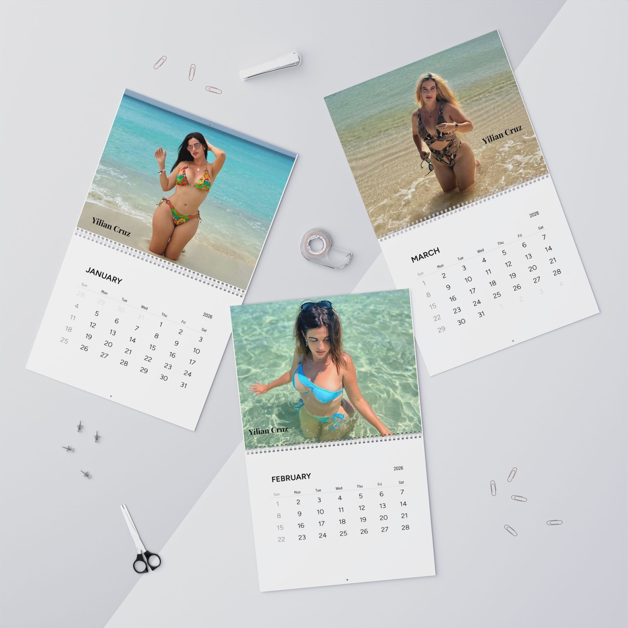 Yilian Cruz 2026 Calendar – Limited Edition